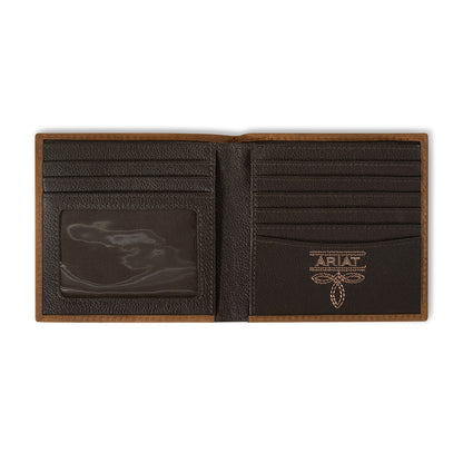Ariat Bifold Scrolling Embossed Wallet