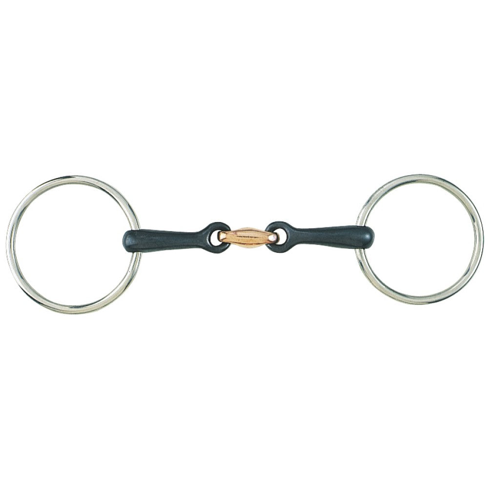 Loose Ring Training Snaffle with Sweet Iron/Copper Mouth