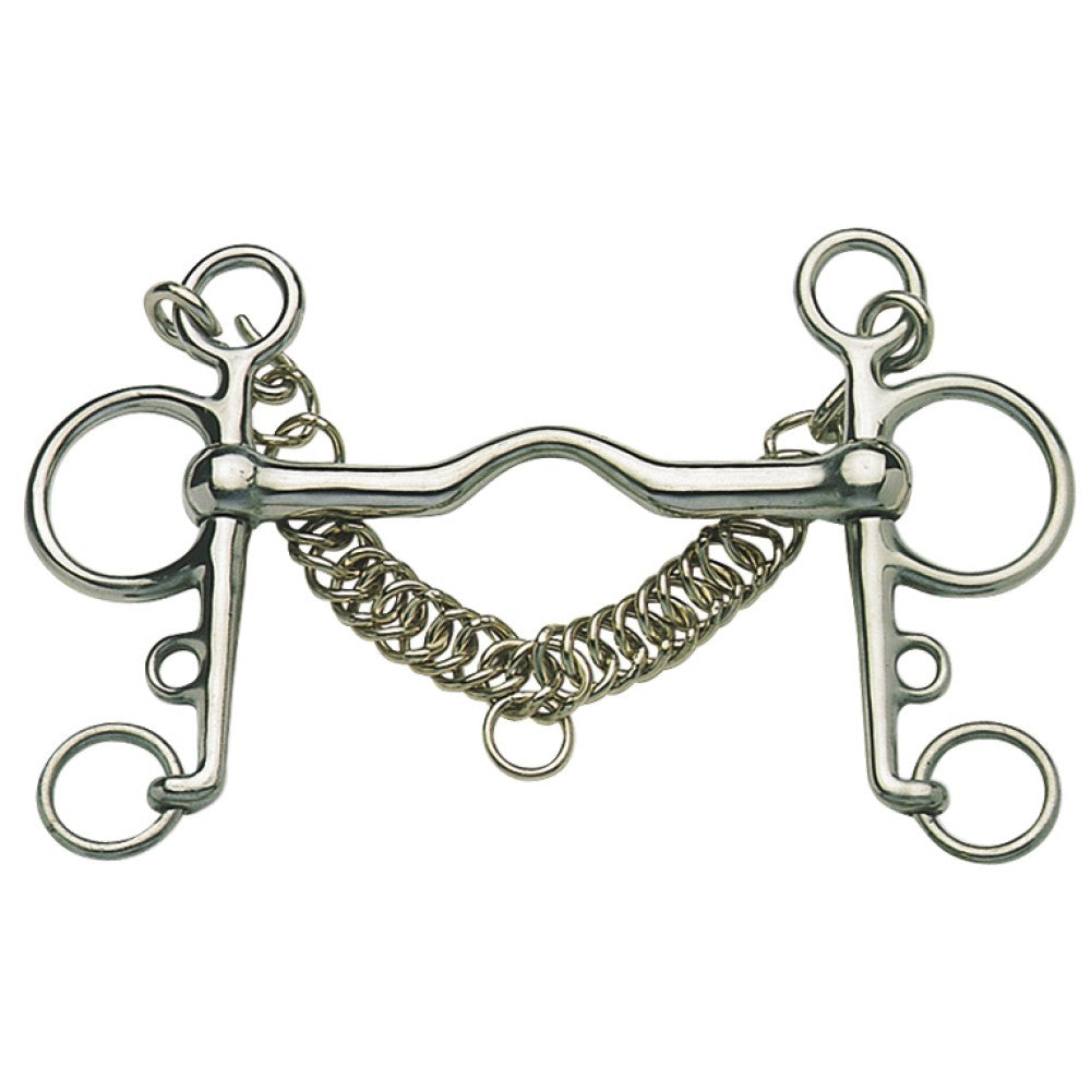 STC Pelham Bit with Port Mouth - Pony