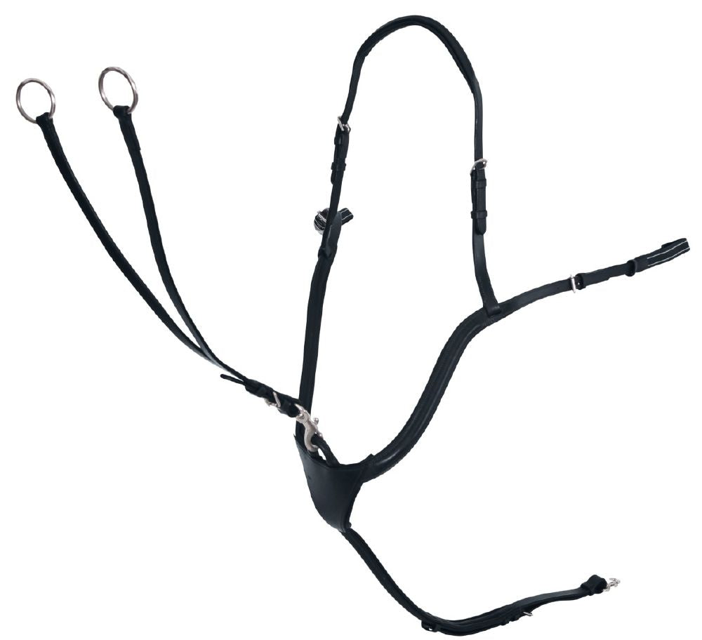 Cavallino Contoured 3 Point Breastplate