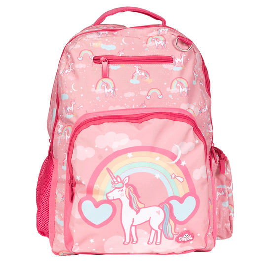 Spencil Unicorn Triple Zip Backpack