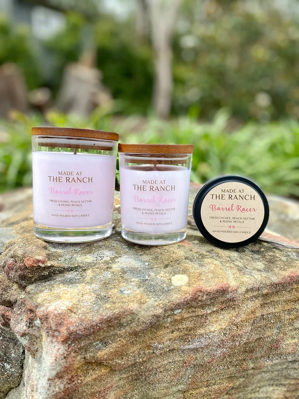 Made at the Ranch Soy Candle - Barrel Racer