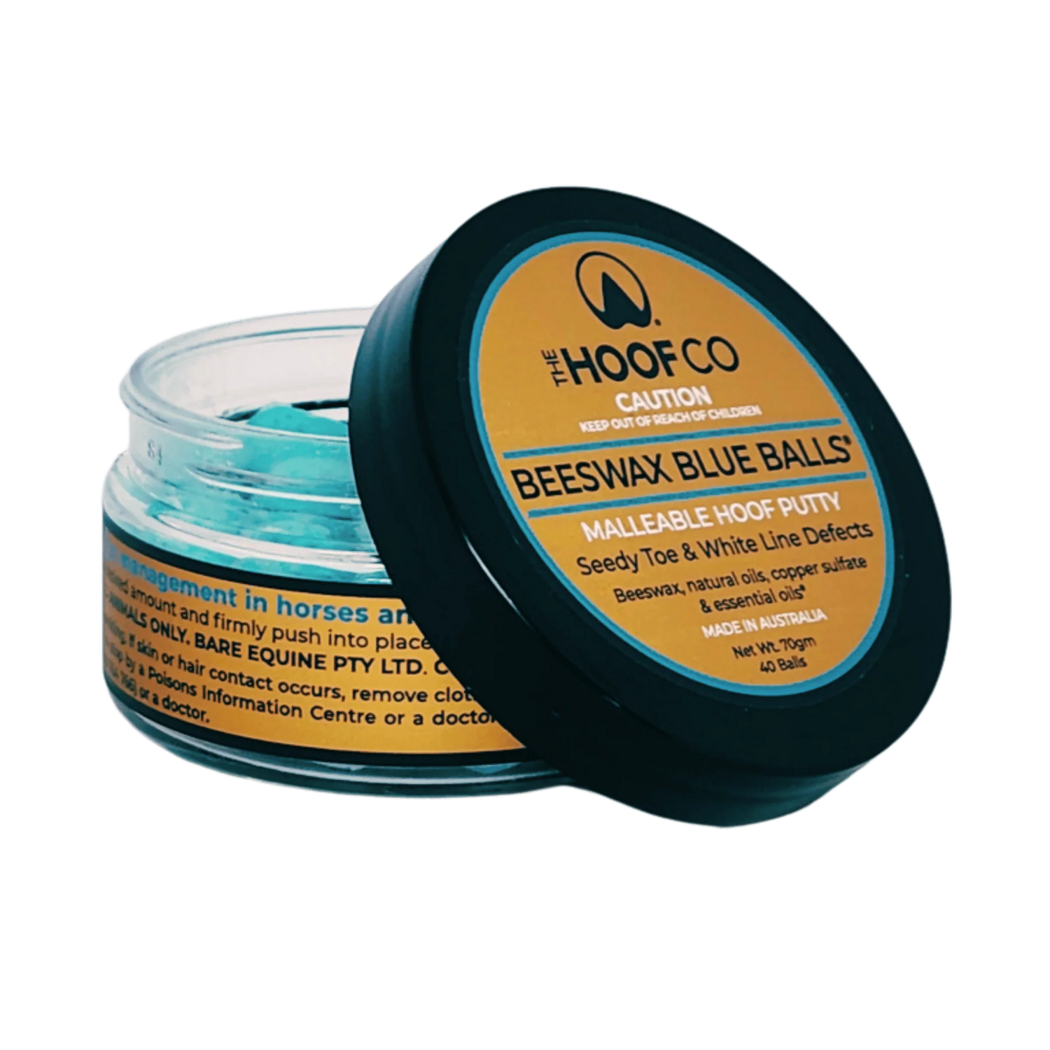 The Hoof Co Beeswax BLUE Balls