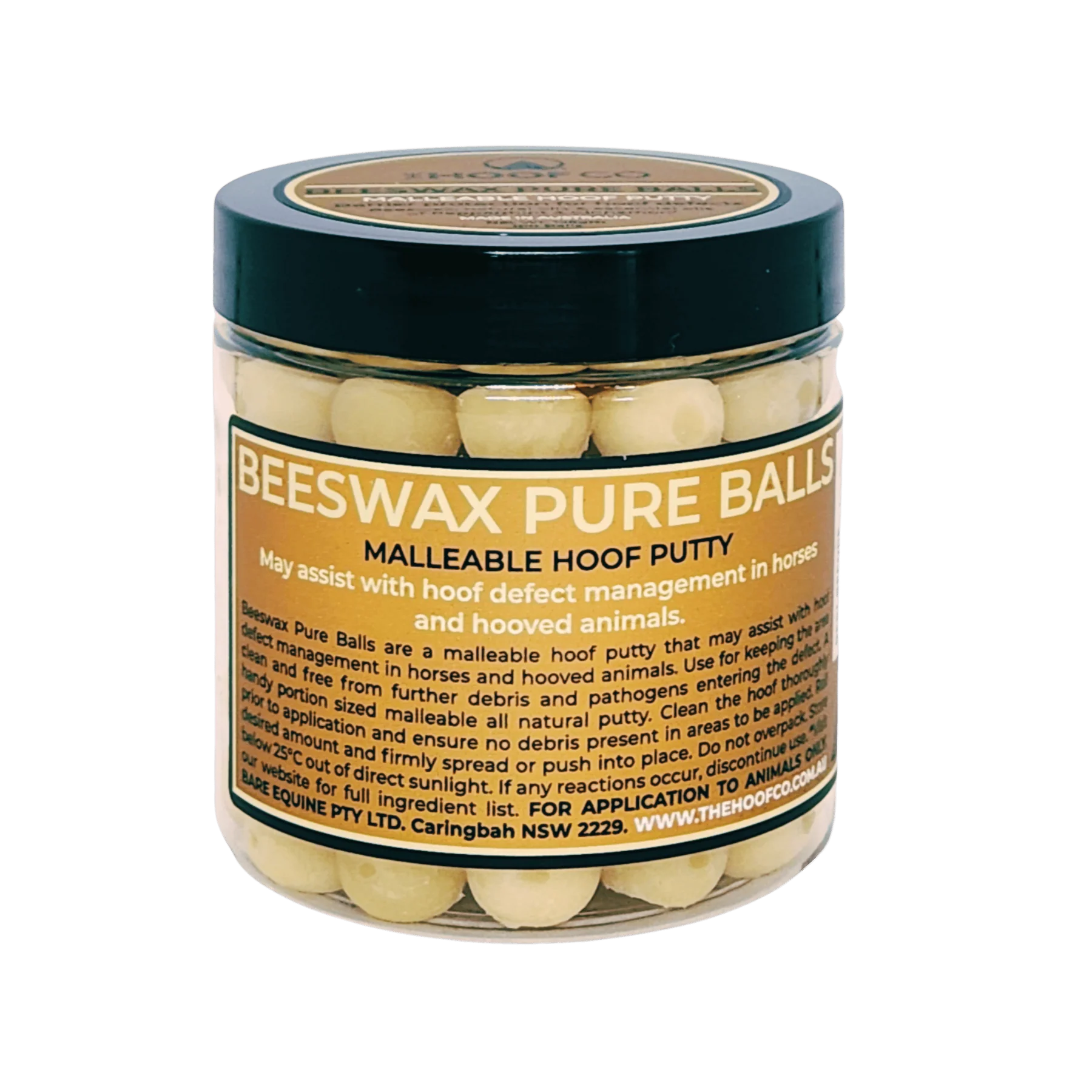 The Hoof Co Beeswax PURE Balls
