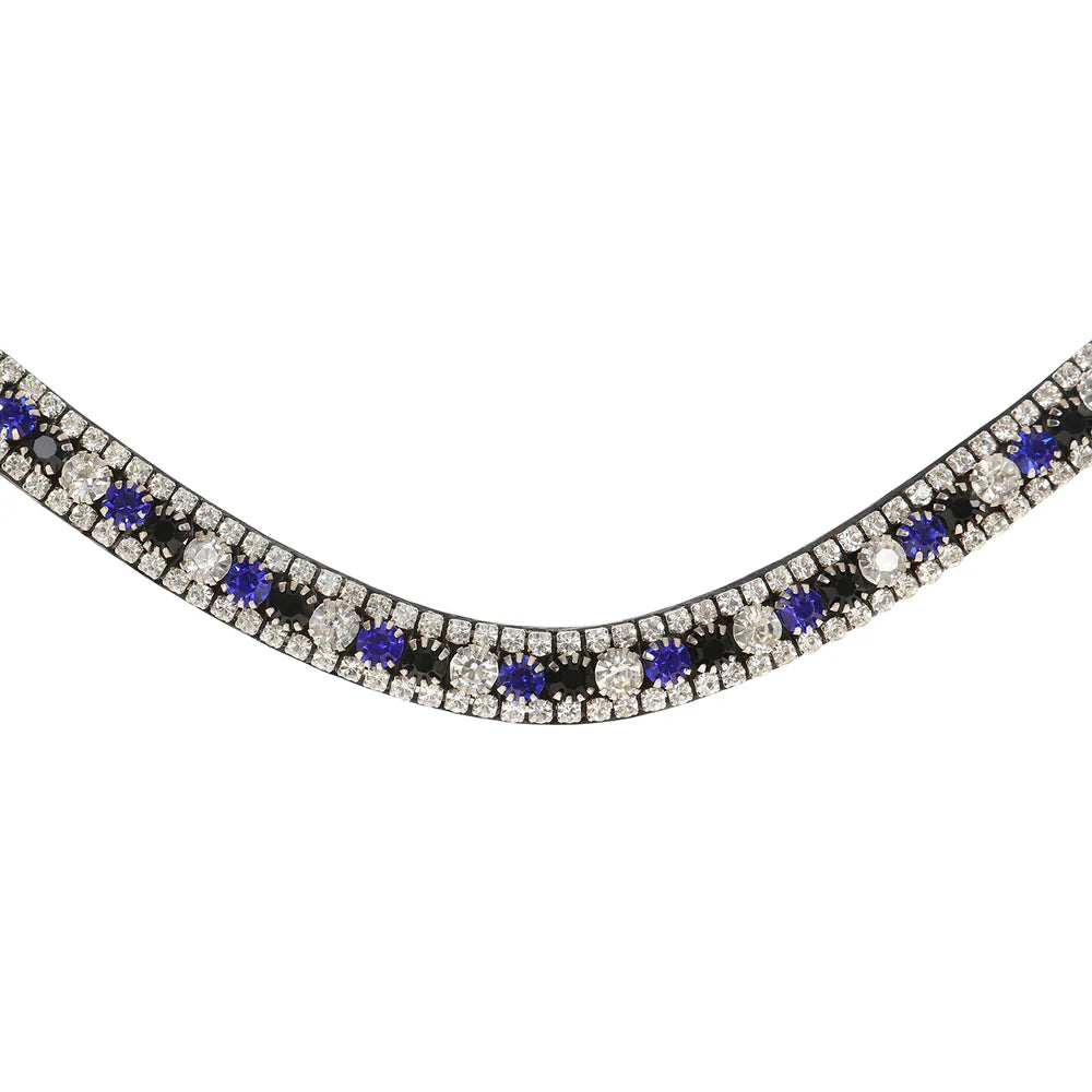 Lumiere Blue crystal browband