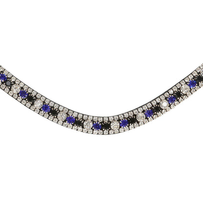 Lumiere Blue crystal browband