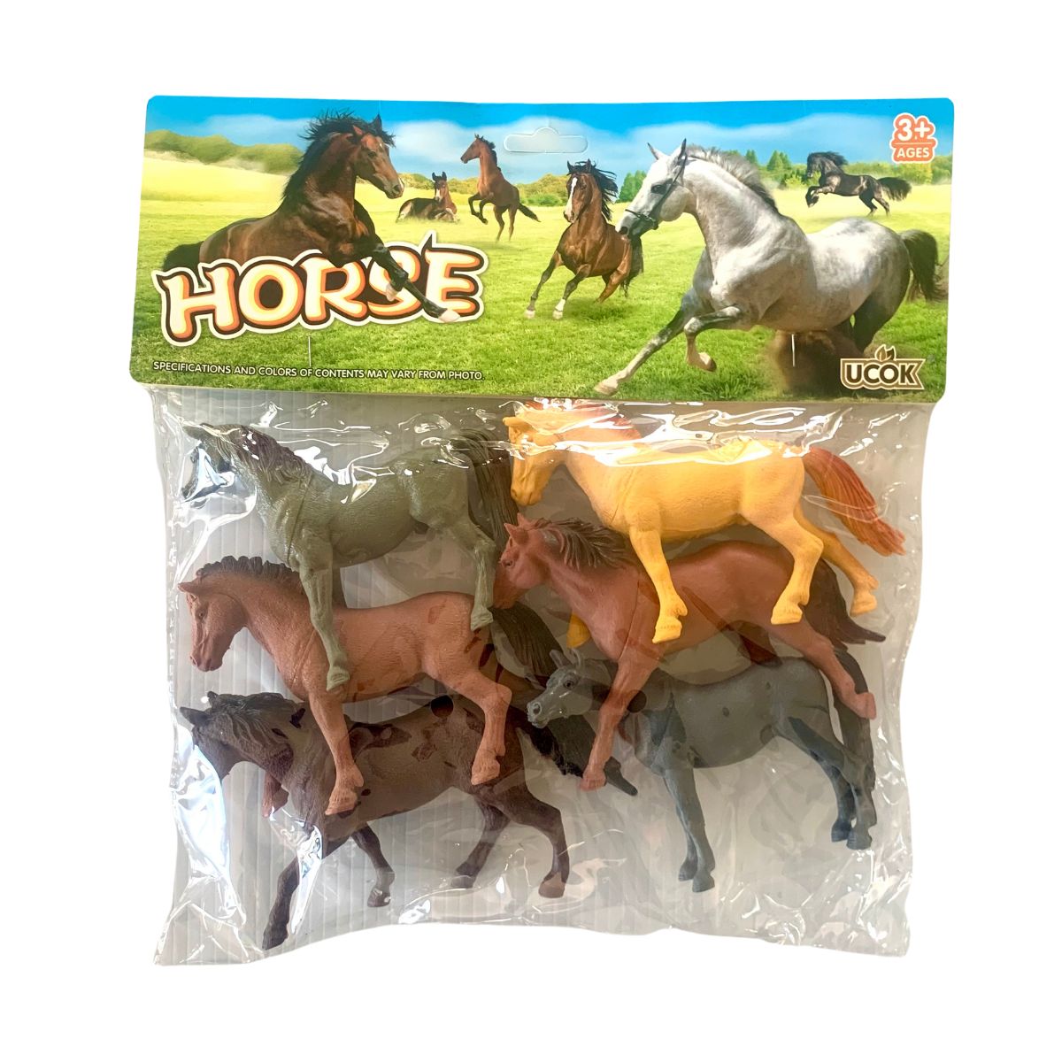 Horse Figurine Kids Toy Pack