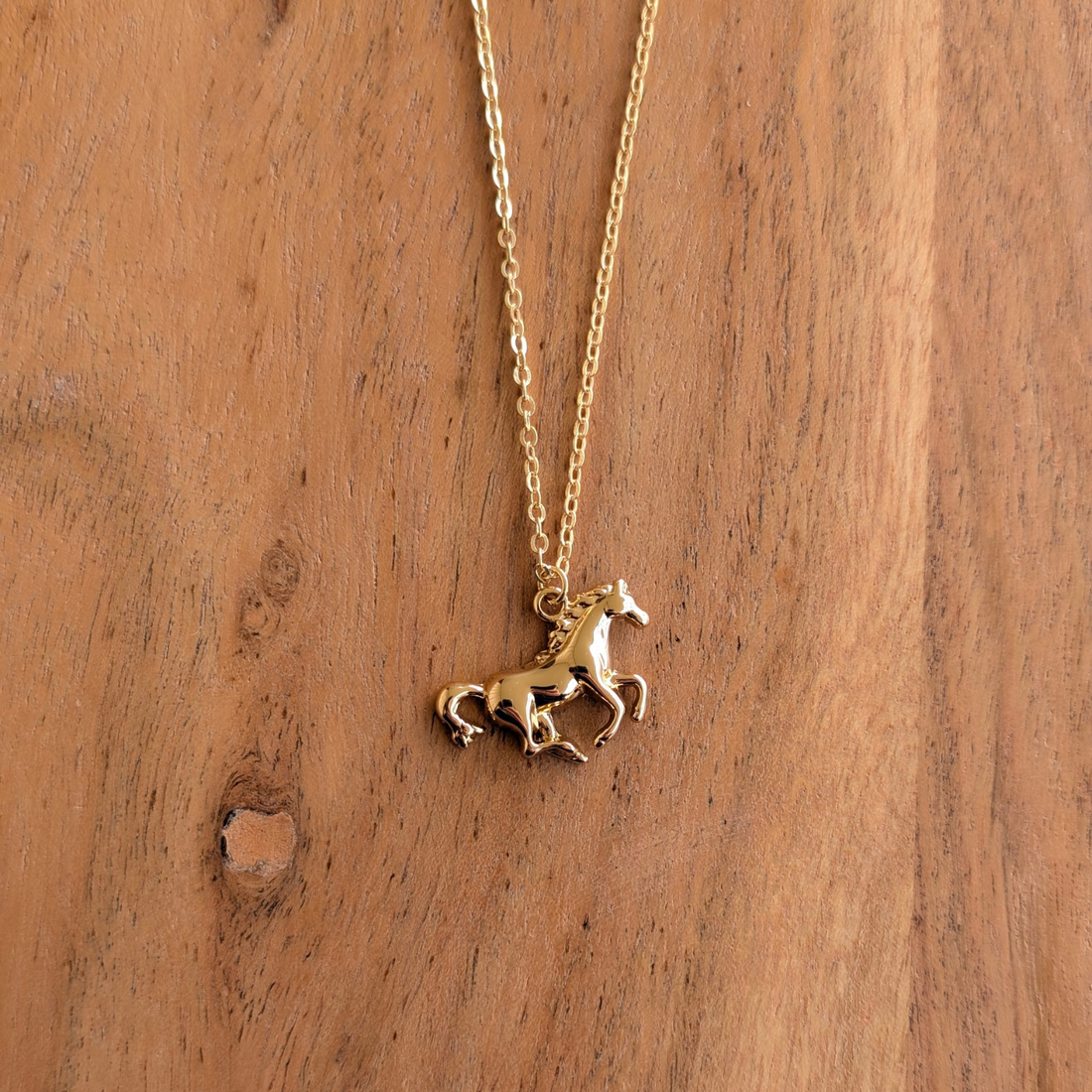 Cowgal Gifts Horse Pendant Necklace