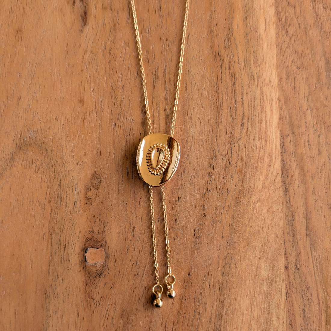 Cowgal Gifts Cowgirl Hat Pendant Bolo Necklace
