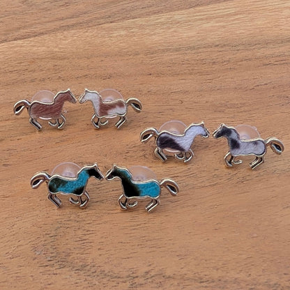 Cowgal Gifts Horse Stud Earrings