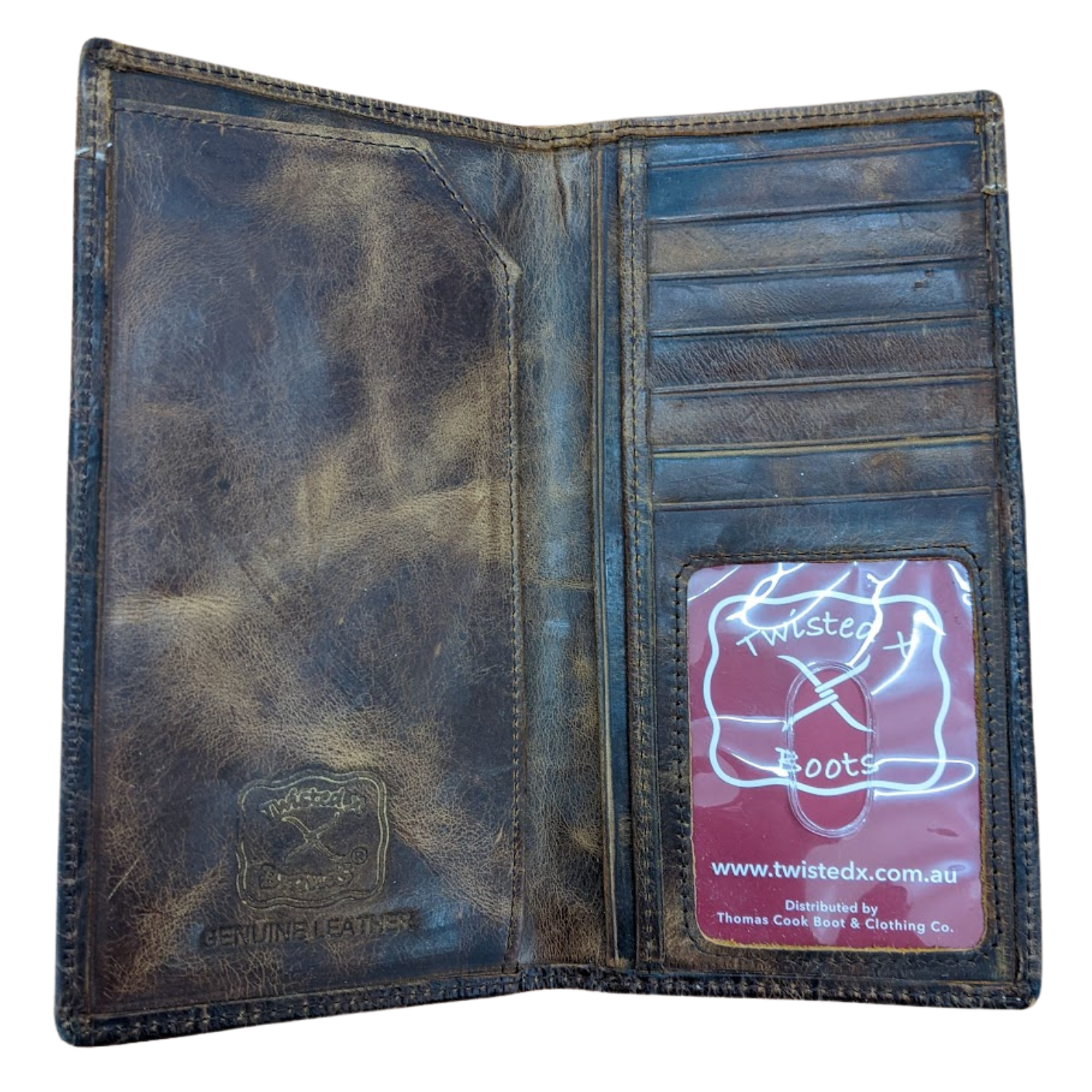 Twisted X Rodeo Brown Gator Wallet