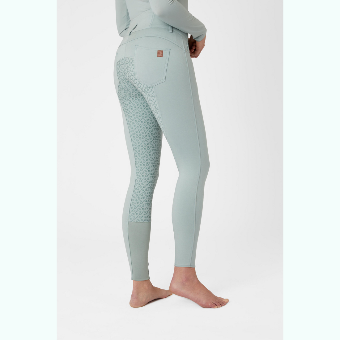 Horze Tara High Waist Silicone Knee Patch Breeches