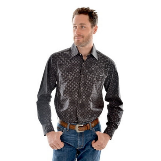 Wrangler Mens Fairfax Long-Sleeve Shirt