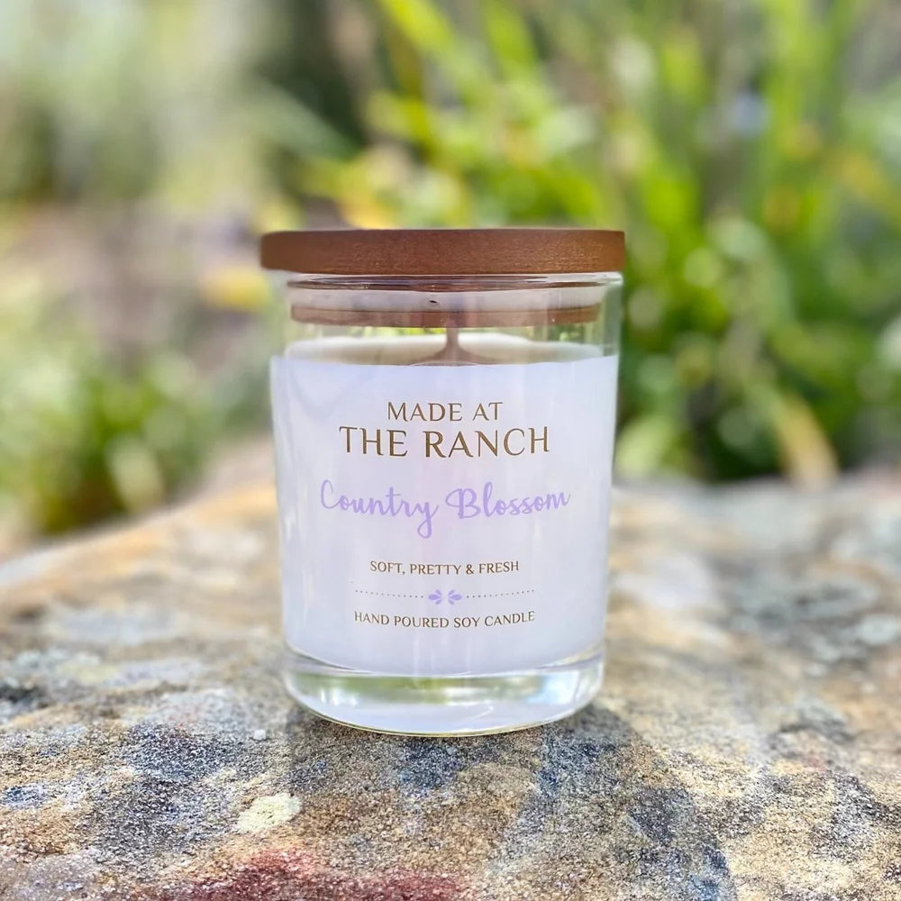 Made at the Ranch Soy Candle - Country Blossom