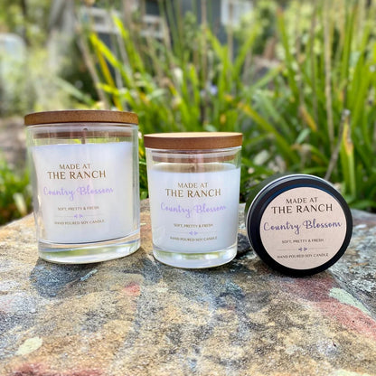 Made at the Ranch Soy Candle - Country Blossom