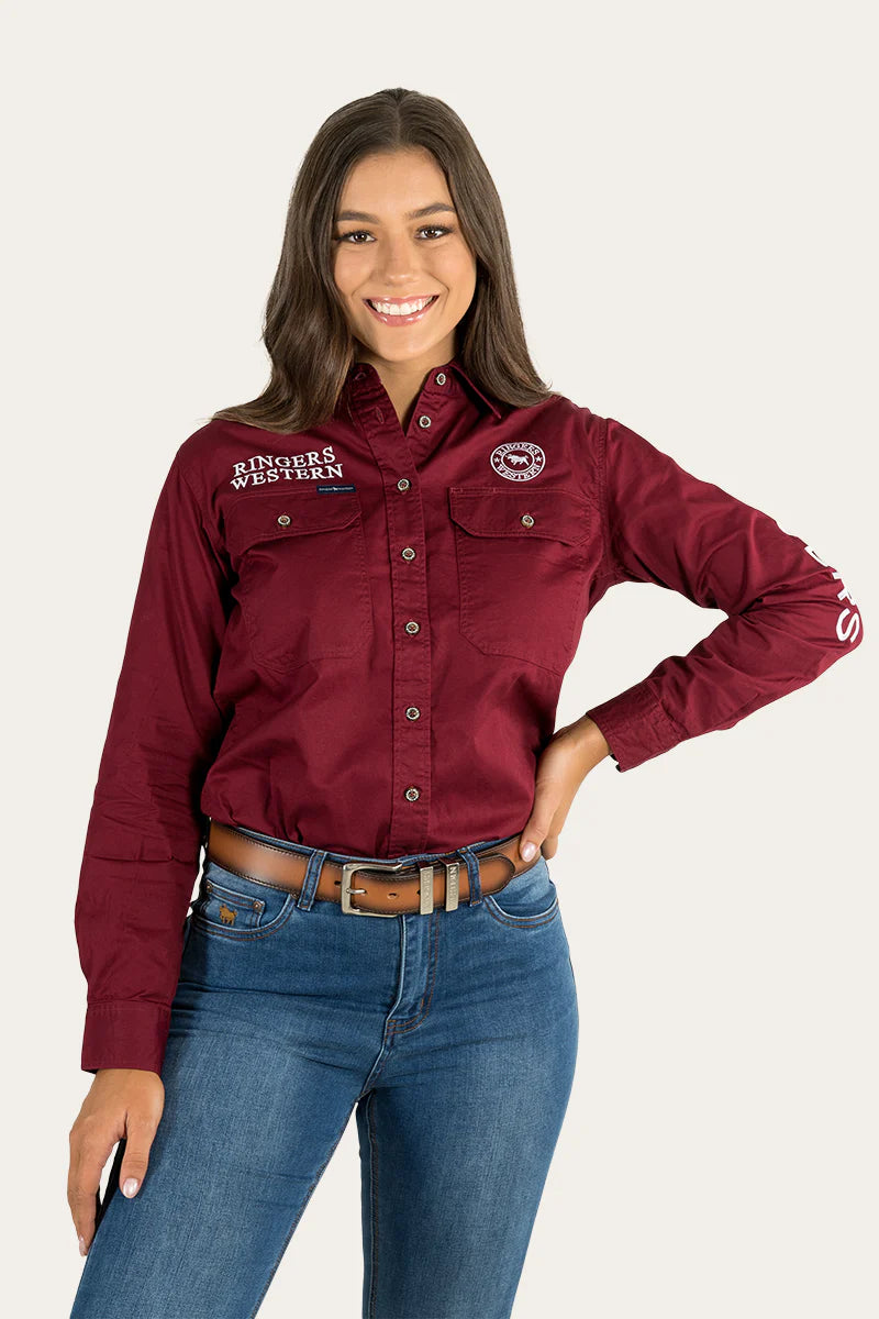 Ringers Western Signature Jillaroo Womens Full Button Work Shirt