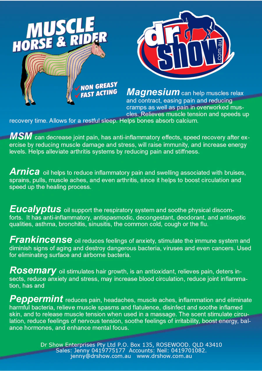 Dr Show Horse and Ride Massage Kit