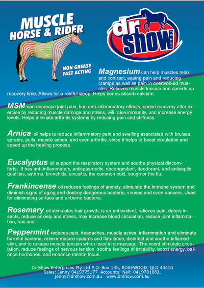 Dr Show Horse and Ride Massage Kit