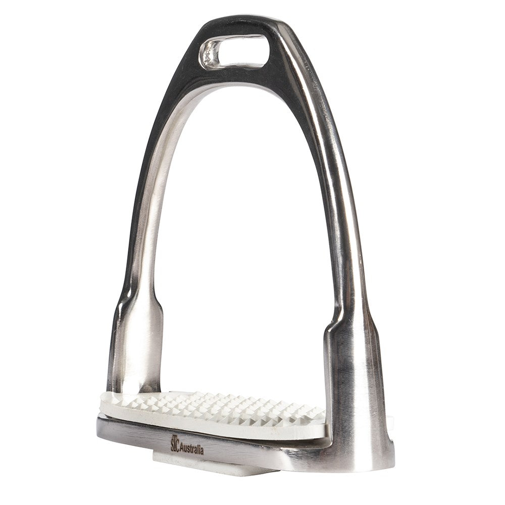Equisteel Stainless Steel Two Bar Hunting Stirrup