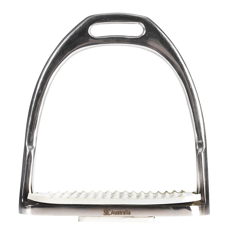 Equisteel Stainless Steel Two Bar Hunting Stirrup