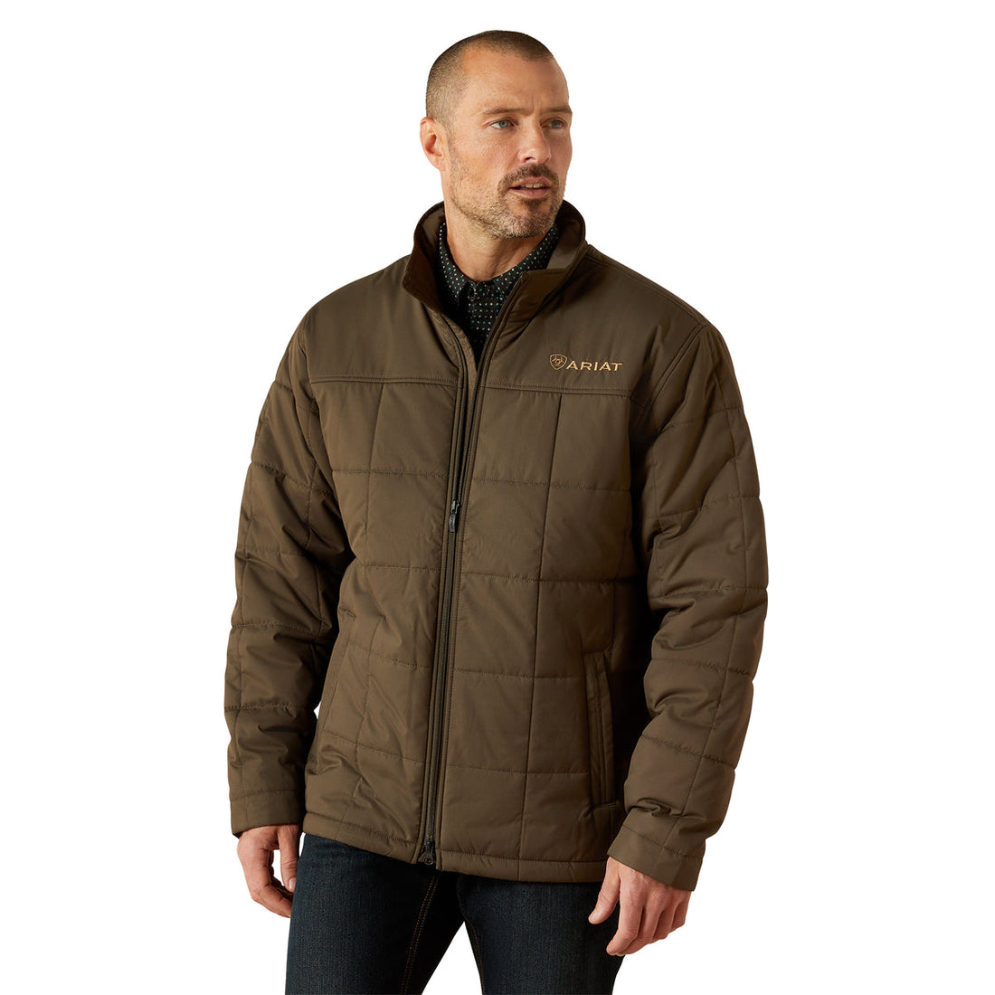 Ariat Mens Crius Insulated Jacket Earth