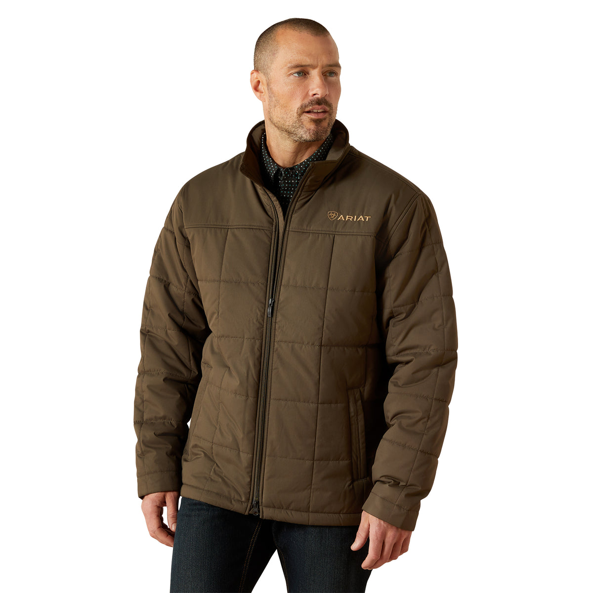 Ariat Mens Crius Insulated Jacket Earth