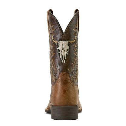 Ariat Mens Sport Steer Skull Boots