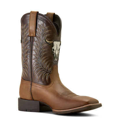 Ariat Mens Sport Steer Skull Boots