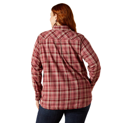 Ariat Womens Billie Jean Long Sleeve Shirt - Sunkissed Plaid