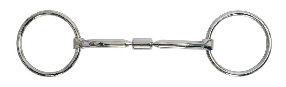 Platinum Loose Ring Snaffle with Roller