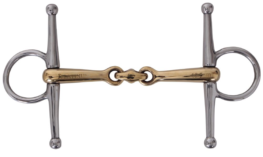 Platinum German Silver Full Cheek with Lozenge