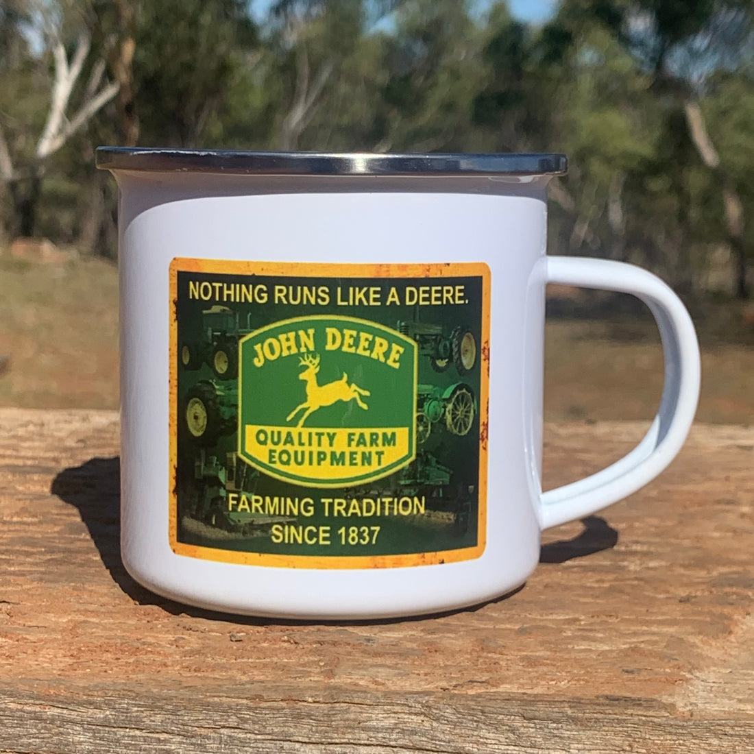 Camping Mug - John Deere Design