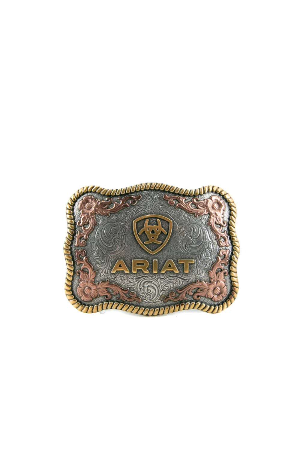 Ariat Rope Edged Belt Buckle
