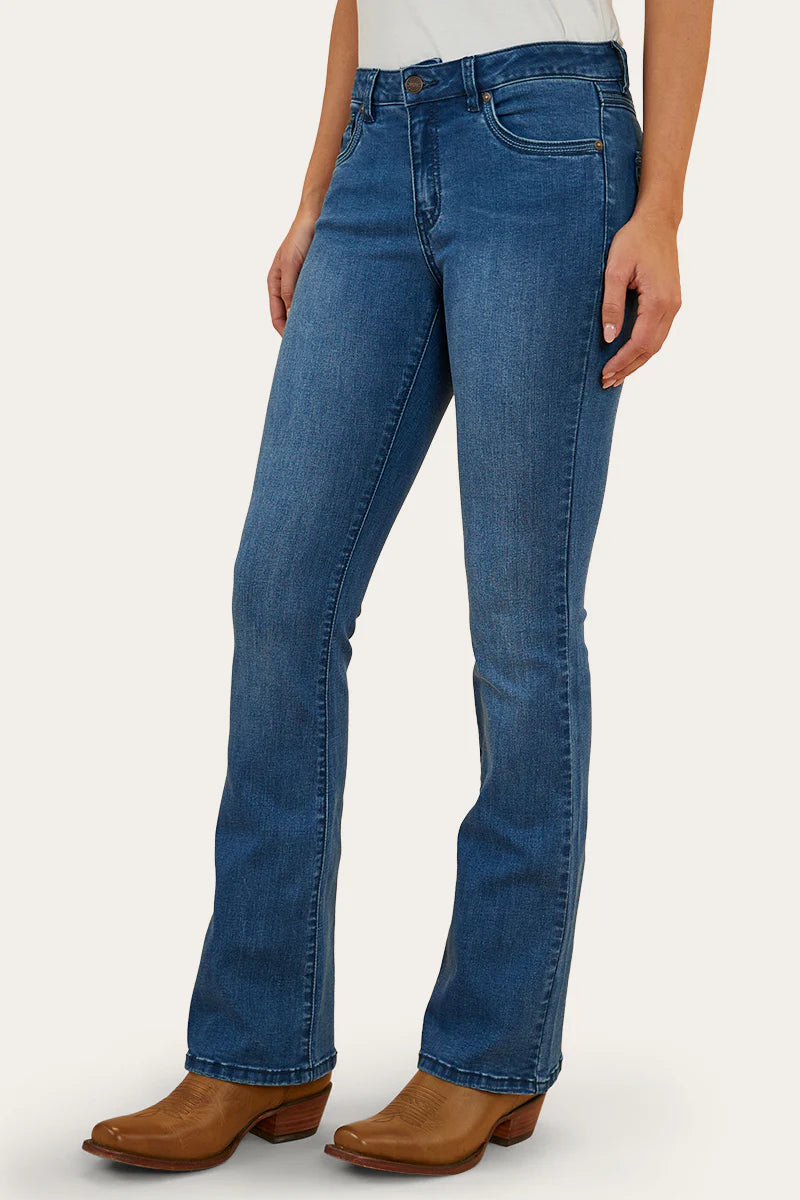 Ringers Western Caroline Rodeo Mid Rise Bootleg Jean