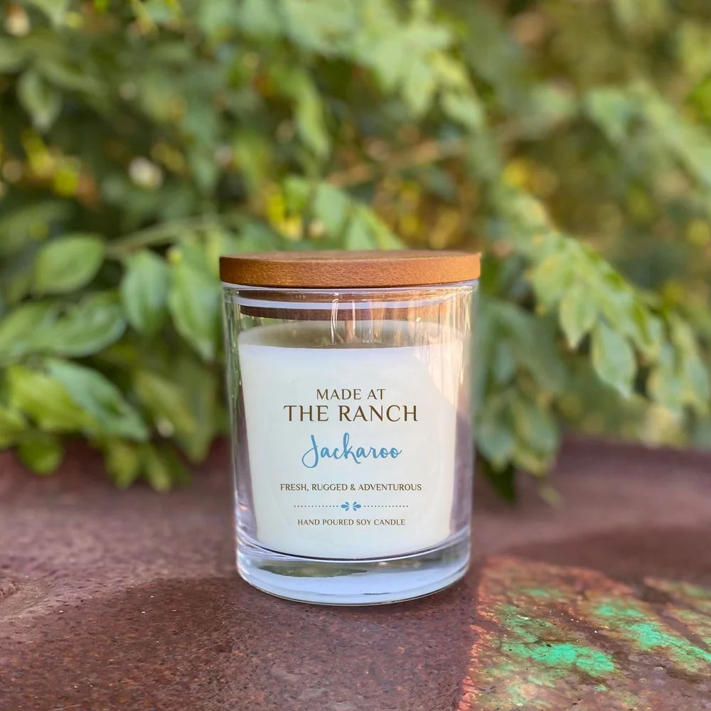 Made at the Ranch Candle with Box - Jackaroo