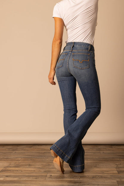 Kimes Ranch Jennifer High Rise Jeans - Mid Wash Blue