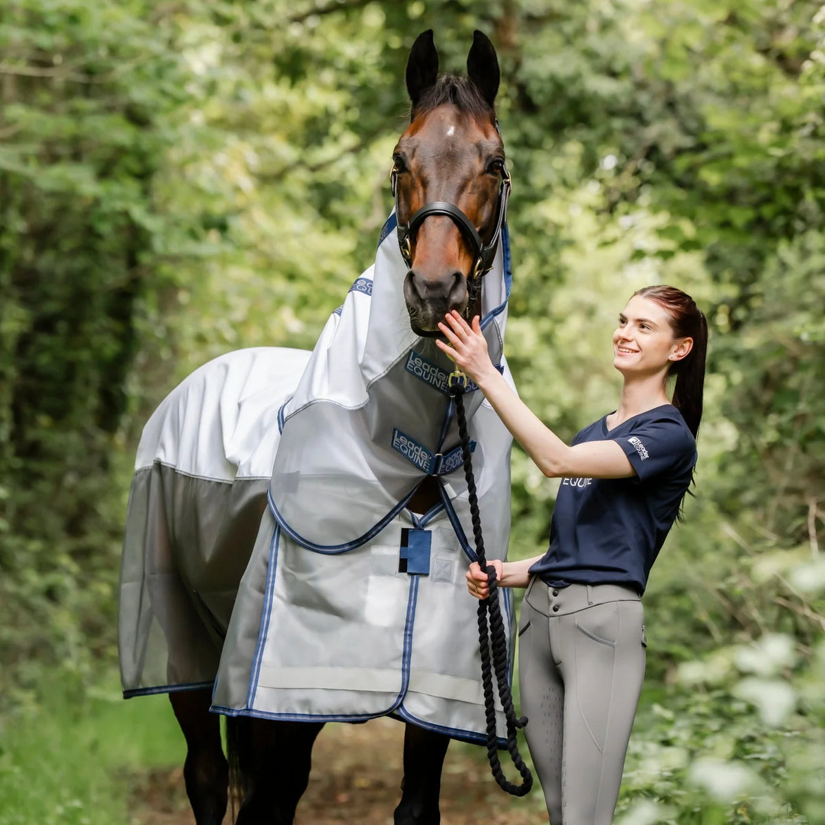 Leader Equine Breeze Summer Sheet with Fieldsafe Front