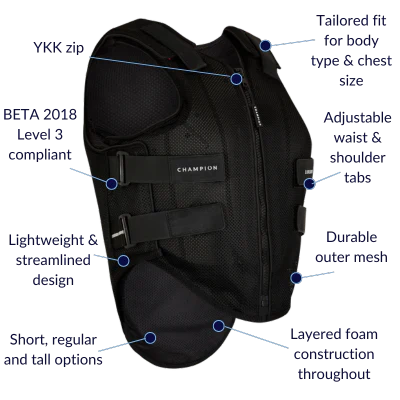 Champion Liber8 Ladies Safety Vest (Short)