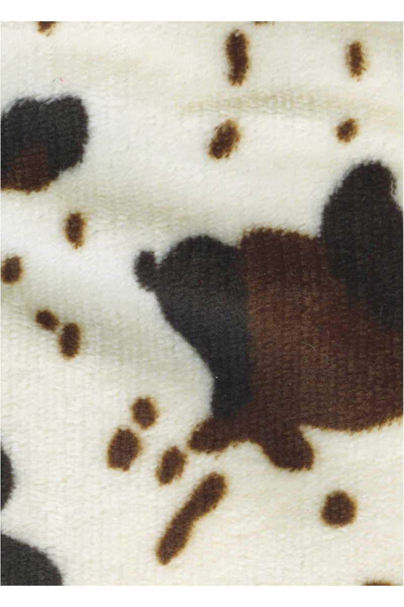 Pure Western Cow Pattern Snuggle Rug