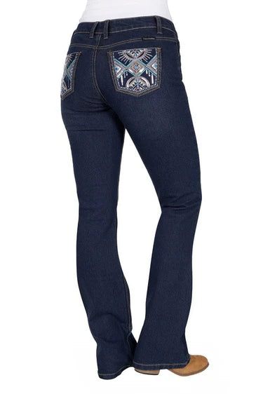 Pure Western Womens Ana Boot Cut Jeans