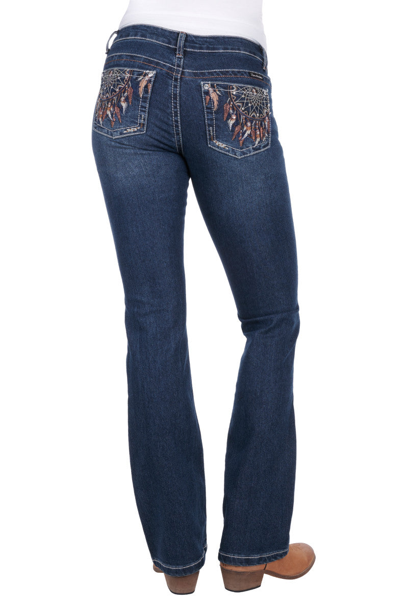 Pure Western Womens Lola Bootcut Jeans