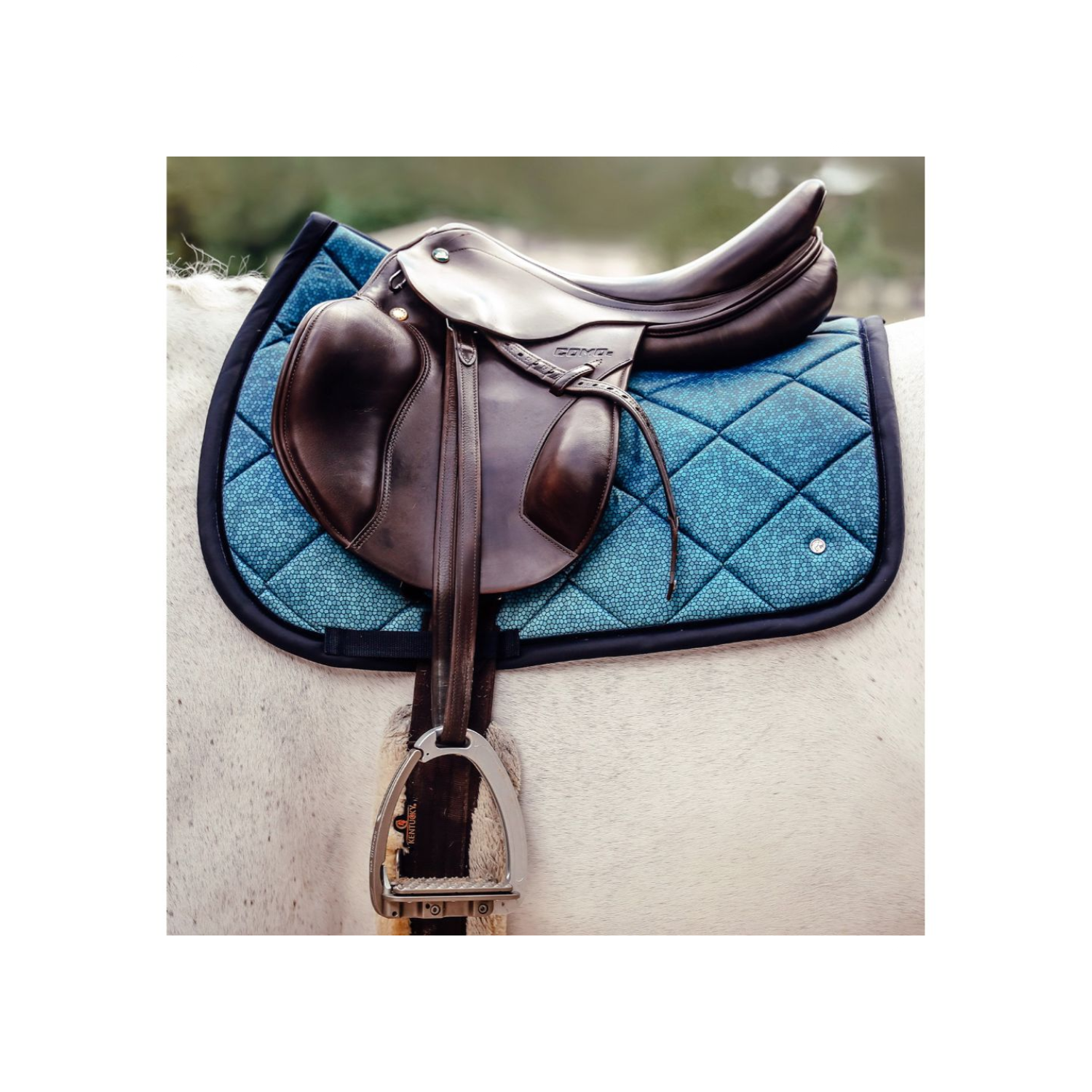 PSOS Ombre Jump Saddle Pad Navy