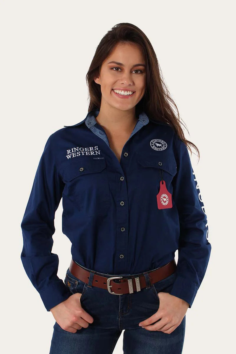 Ringers Western Signature Jillaroo Womens Full Button Work Shirt