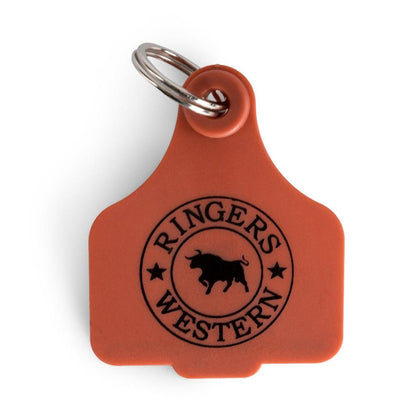Ringers Western Cattle Tag Keyring