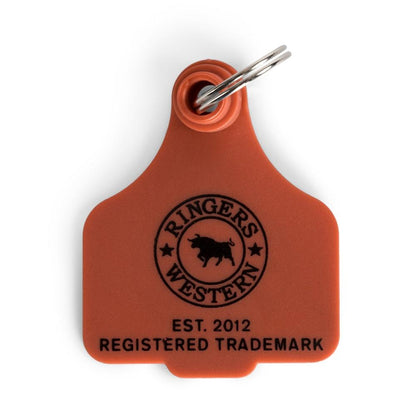 Ringers Western Cattle Tag Keyring