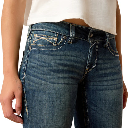 Ariat Womens R.E.A.L Boot Cut Whipstitch Jeans