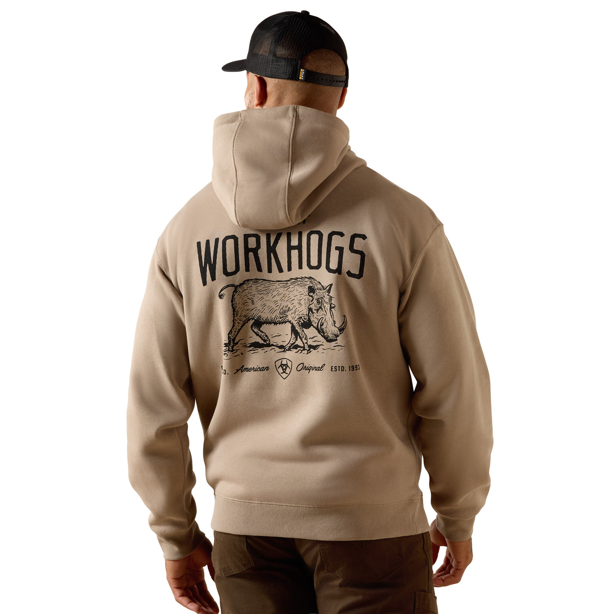 Ariat Mens Rebar Lightweight Workhog Hoodie
