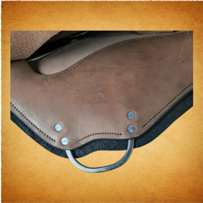 Southern Cross Competition Half Breed Saddle - Customised to Extra Wide FQH