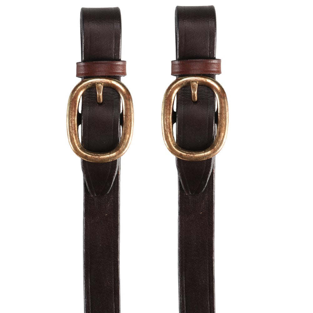 Ord River 7/8&quot; Extended Head Barcoo Bridle &amp; Reins