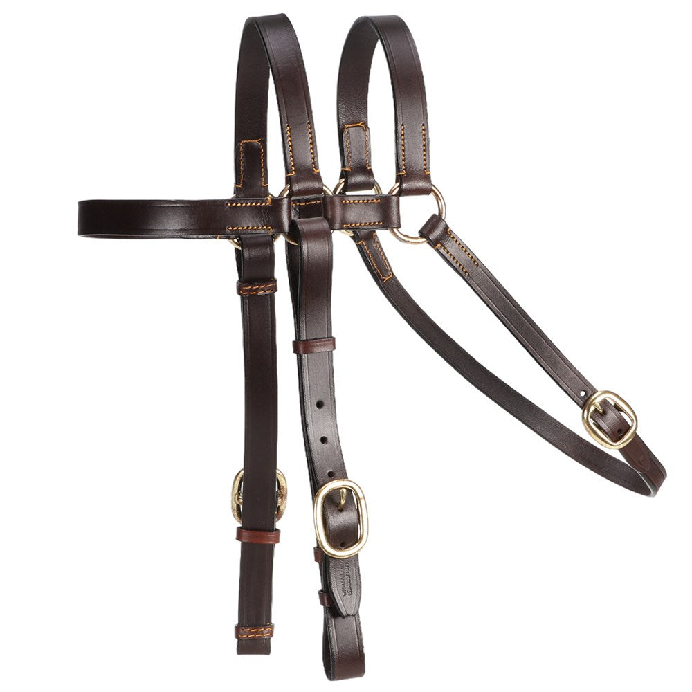 Ord River 7/8&quot; Extended Head Barcoo Bridle &amp; Reins